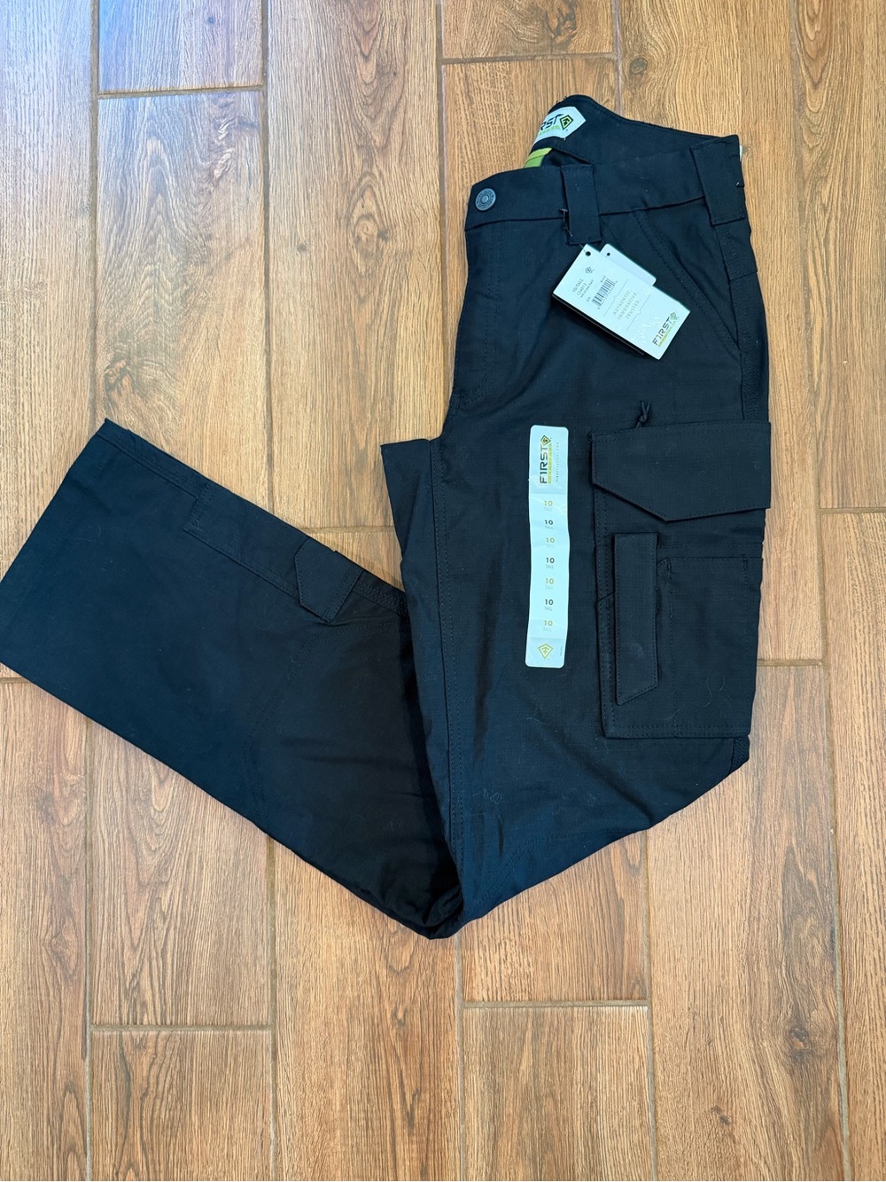 New / First tactical black tactical cargo pants / women’s 10 tall